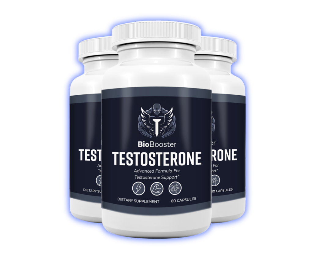 BioBooster Official Formula Bottle - Natural Testosterone Supplement for Men's Health - 43% OFF Today