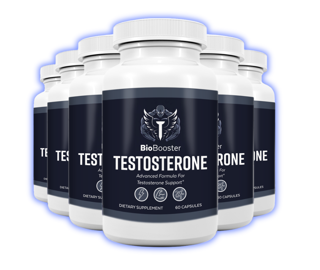 BioBooster 6-Bottle Package - Your Best Value - Natural Testosterone Supplement Bulk Order