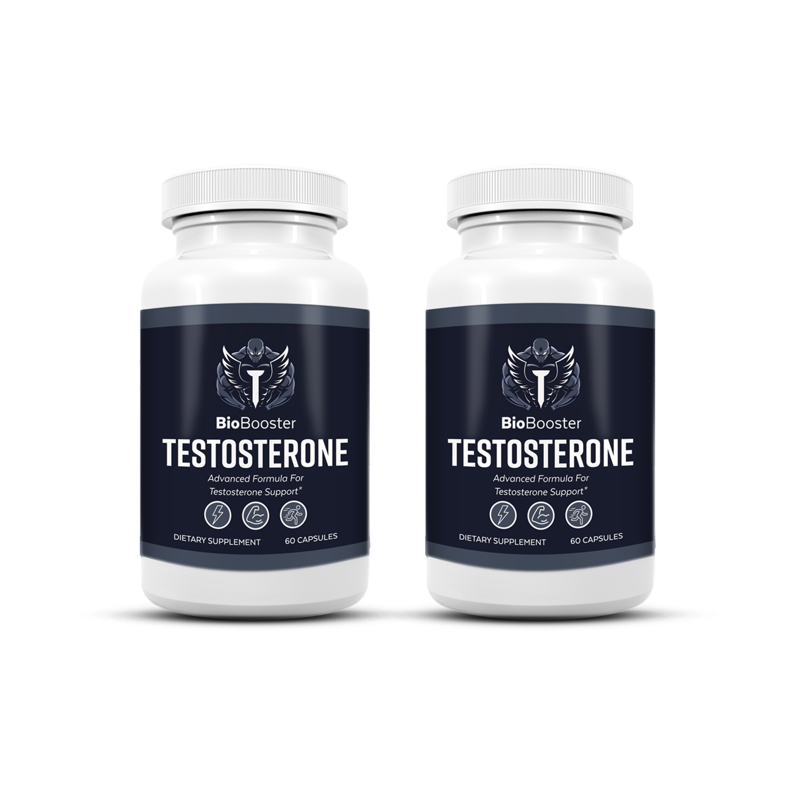 BioBooster Starter Package - 60 Day Trial - 2 Bottles of Testosterone Support Supplement